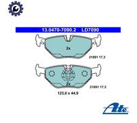 BRAKE PAD SET DISC BRAKE 13.0470-7090.2 FOR BMW M47D20 2.0L 4cyl 5 E39 M57D25