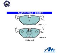 New Brake Pad Set, disc brake for BMW:5,E39,5 Sedan,5 Touring 34211163395