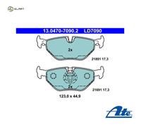 ATE 13.0470-7090.2 Brake pad set