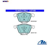 Brake pads 13.0470-7188.2 ATE for VOLVO XC90 I