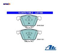 Brake pads 13.0470-7188.2 ATE for VOLVO XC90 I