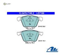 Brake pads 13.0470-7188.2 ATE for VOLVO XC90 I