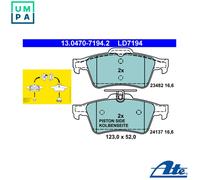 ATE 13.0470-7194.2 Brake pad set