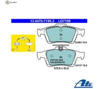 New Brake Pad Set, disc brake for FORD MAZDA OPEL SAAB VAUXHALL VOLVO:3,5,3 I