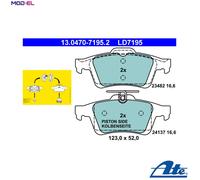 New Brake Pad Set, disc brake for FORD MAZDA OPEL SAAB VAUXHALL VOLVO:3,5,3 I