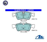 Brake pads 13.0470-7219.2 ATE for MERCEDES-BENZ R-CLASS GL-CLASS M-CLASS