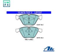 CERAMIC BRAKE PADS FRONT FITS BMW 3 E90 3 E91 3 E92 3 E93 X1 E84 30/30D