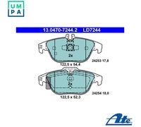Brake pads 13.0470-7244.2 ATE for MERCEDES-BENZ C-CLASS T-Model C-CLASS