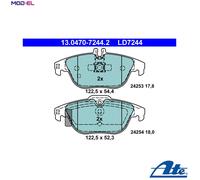 Brake pads 13.0470-7244.2 ATE for MERCEDES-BENZ C-CLASS T-Model C-CLASS