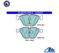 Brake pads 13.0470-7275.2 ATE for BMW 5 5 Touring