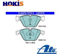 ATE 13.0470-7275.2 Brake pad set