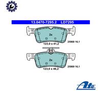 Brake pads 13.0470-7295.2 ATE for PEUGEOT 308 II 308 SW II
