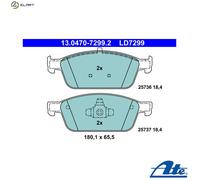 BRAKE PAD SET DISC BRAKE 13.0460-7299.2 FOR FORD TOURNEO/CONNECT/GRAND/V408 1.5L