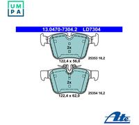 ATE Brake Pads 13.0470-7304.2 for Mercedes-Benz C‑Class / C‑Class T‑Model