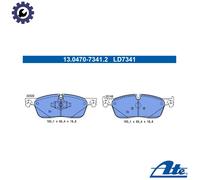 ATE Brake Pad Set 13.0470-7341.2 Disc Brake for Jaguar XE, XF II, F-PACE
