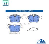 2x ✅Fits ATE 13.0470-7363.2 Brake Pad Set, disc brake 13.0470-7363.2 ⭐UK Seller⭐
