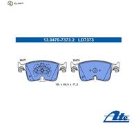 ATE 13.0470-7373.2 Brake pad set