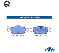 2x ✅Fits ATE 13.0470-7380.2 Brake Pad Set, disc brake 13.0470-7380.2 ⭐UK Seller⭐