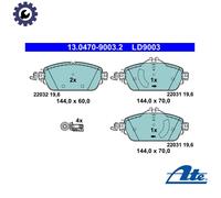 ATE 13.0470-9003.2 Brake pad set