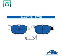 ATE 13.0480-7328.2 Brake pad set