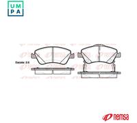 REMSA 1310.02 Brake pad set