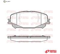 BRAKE PAD SET DISC BRAKE 1318.30 FOR RENAULT SCENIC/IV/GRAND ESPACE MEGANE/III