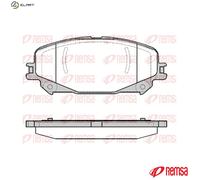 BRAKE PAD SET DISC BRAKE 1318.30 FOR RENAULT SCENIC/IV/GRAND ESPACE MEGANE/III