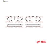 REMSA 1339.00 Brake pad set