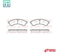 REMSA 1339.00 Brake pad set