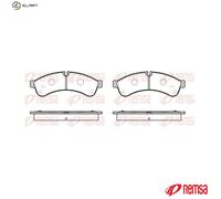 REMSA 1339.00 Brake pad set
