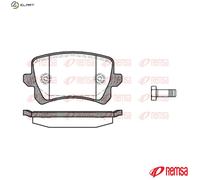 BRAKE PAD SET DISC BRAKE 1342.00 FOR VW CC/PASSAT/SEDAN/GRANDE TIGUAN/TIGUAN CC