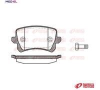 BRAKE PAD SET DISC BRAKE 1342.00 FOR VW CC/PASSAT/SEDAN/GRANDE TIGUAN/TIGUAN CC
