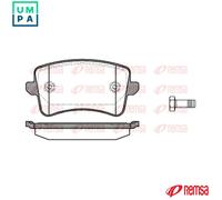 REMSA 1343.00 Brake pad set