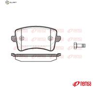 REMSA 1343.00 Brake pad set