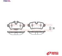 REMSA 1344.00 Brake pad set