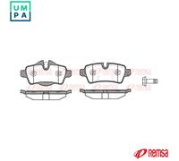 REMSA 1344.00 Brake pad set