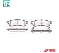 REMSA 1349.02 Brake pad set