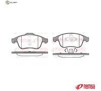 REMSA 1350.00 Brake pad set