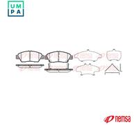 REMSA 1358.02 Brake Pad Set, disc brake for HONDA,HONDA (DONGFENG),HONDA (GAC)