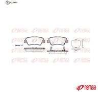 REMSA 1362.02 Brake pad set