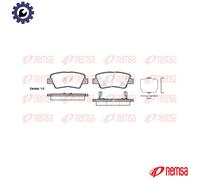 REMSA 1362.02 Brake pad set