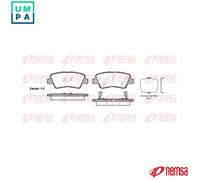 REMSA 1362.02 Brake pad set
