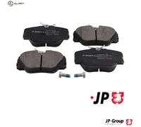 Brake pads Front Axle 1363600110 JP GROUP for MERCEDES-BENZ 190 124 Saloon