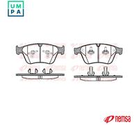 REMSA 1371.00 Brake pad set