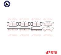 REMSA 1381.11 Brake pad set
