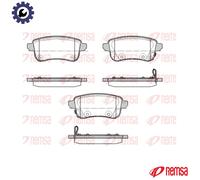 BRAKE PAD SET DISC BRAKE 1387.02 FOR RENAULT CAPTUR/II ZOE/Hatchback/Van 1.0L
