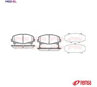 REMSA 1390.02 Brake pad set