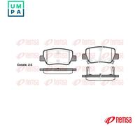 REMSA 1403.02 Brake pad set