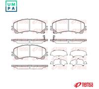 BRAKE PAD SET DISC BRAKE 1407.12 FOR INFINITI NISSAN VQ35HR 3.5L 6cyl Q50 2.0L