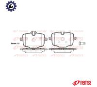 REMSA 1433.00 Brake pad set